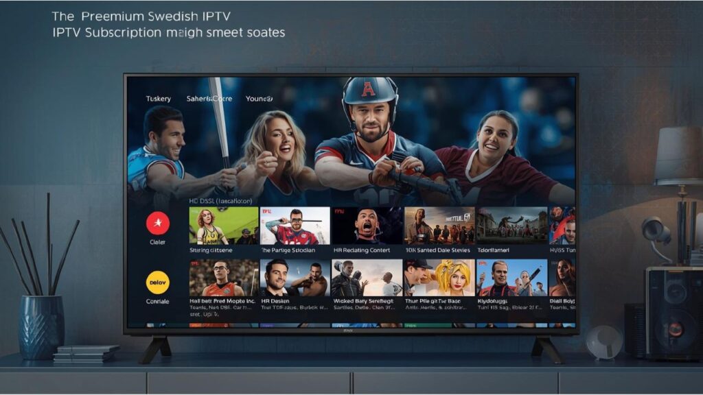 Swedish IPTV subscription