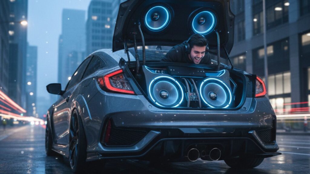 compact car subwoofer solutions