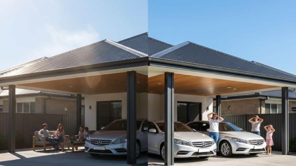 insulated roofing verandahs carports