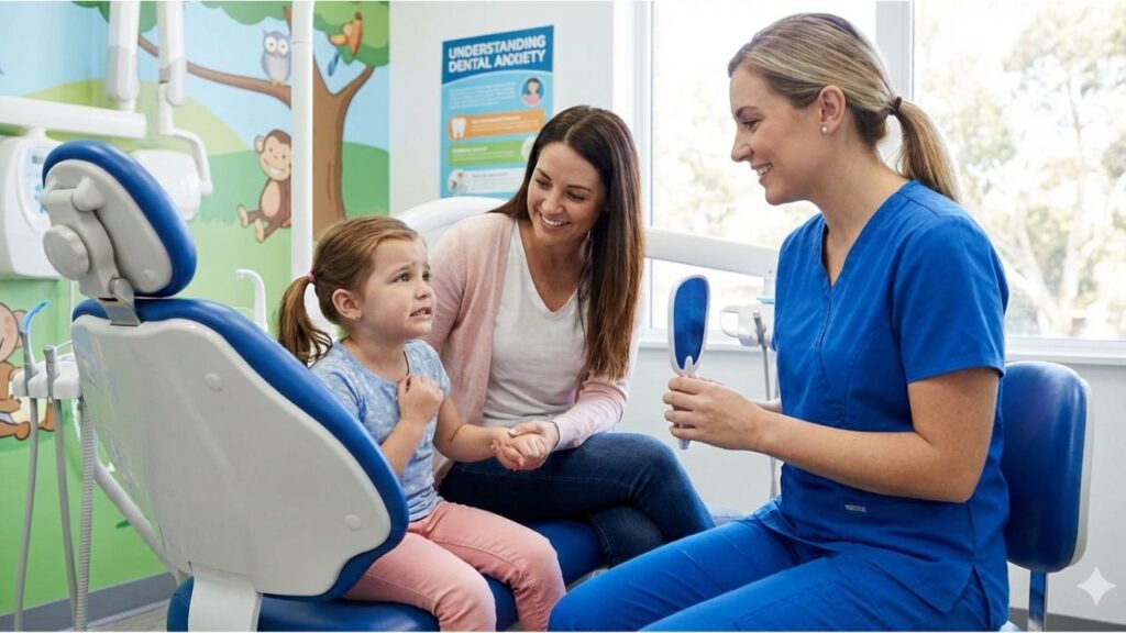 signs of dental anxiety in children