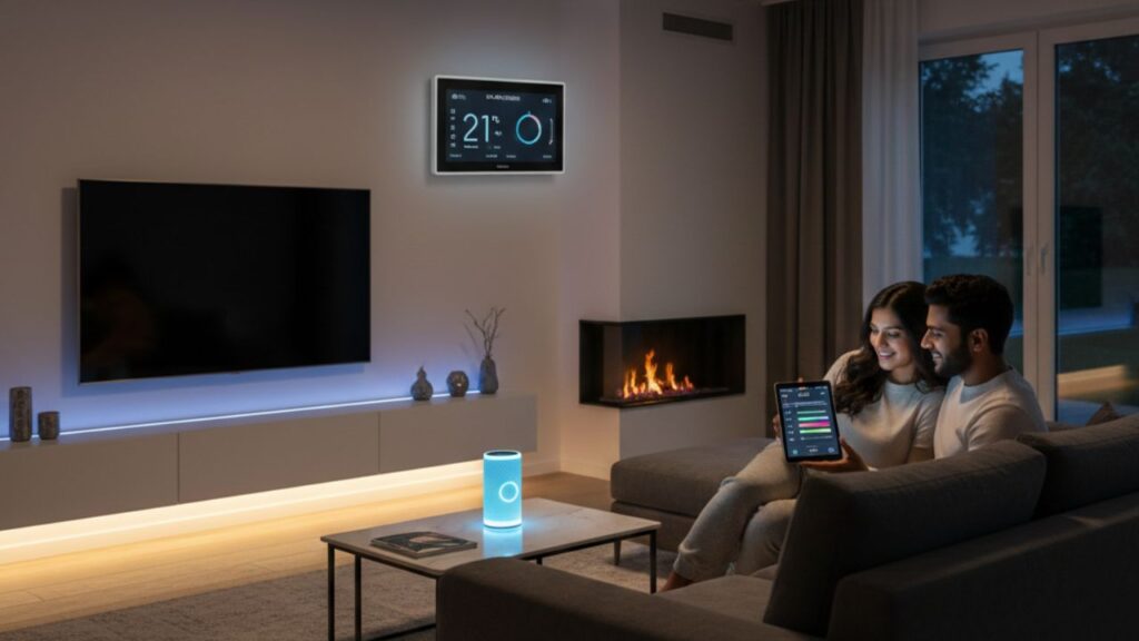 smart lighting and thermostats benefits