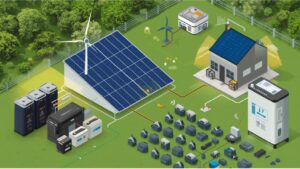 solar batteries grid stability
