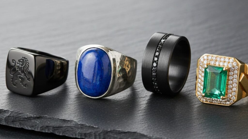 Mens Statement Rings