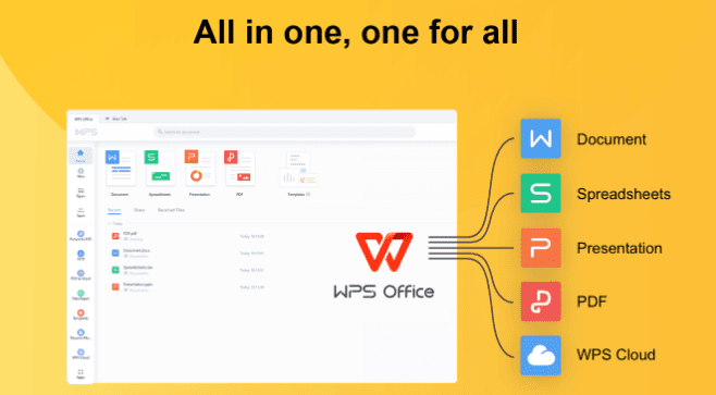 WPS download supports cloud storage