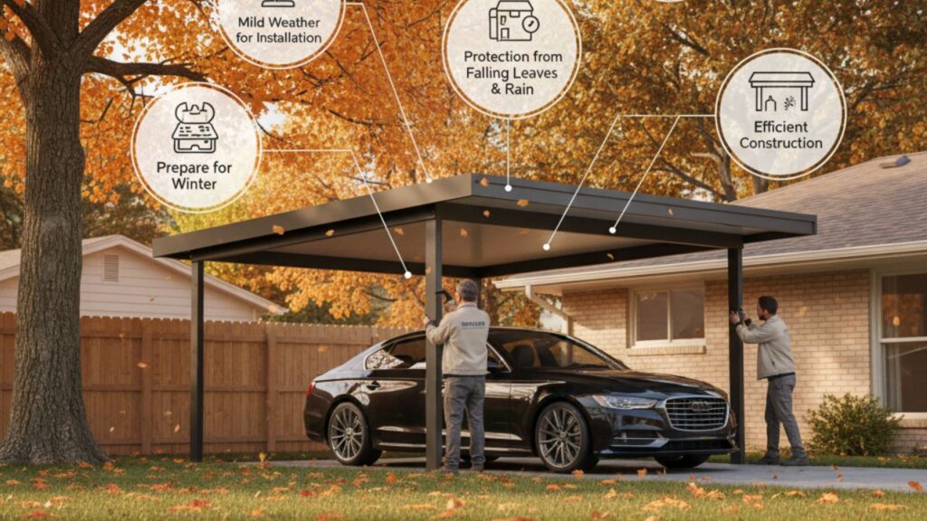 Carport Installation Autumn