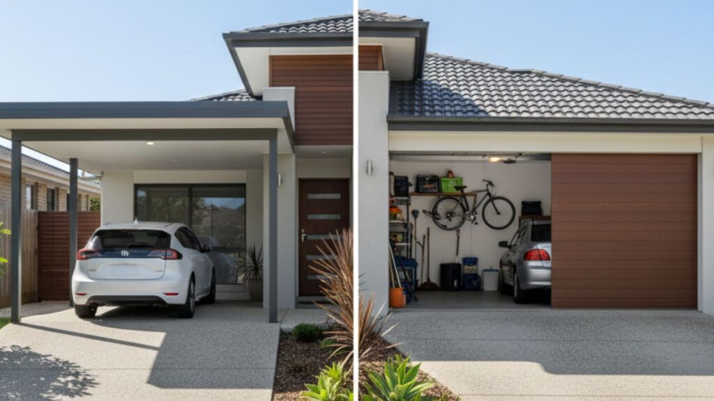Carport vs Garage Brisbane