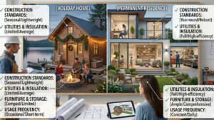 Holiday Home vs Permanent Residence