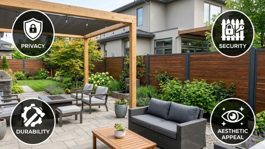 Modern Outdoor Fencing Styles