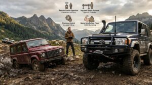 Remote-Controlled Electric Winches