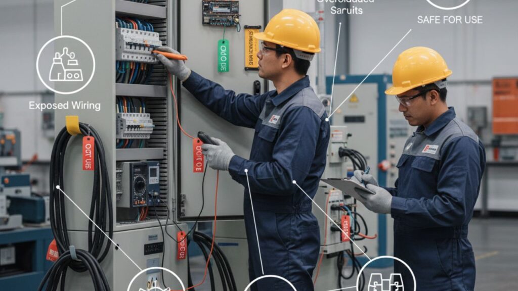 Workplace Electrical Hazards Tagging