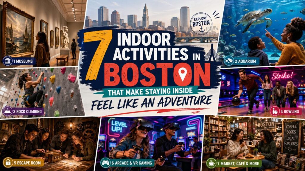 7 Indoor Activities in Boston That Make Staying Inside Feel Like an Adventure