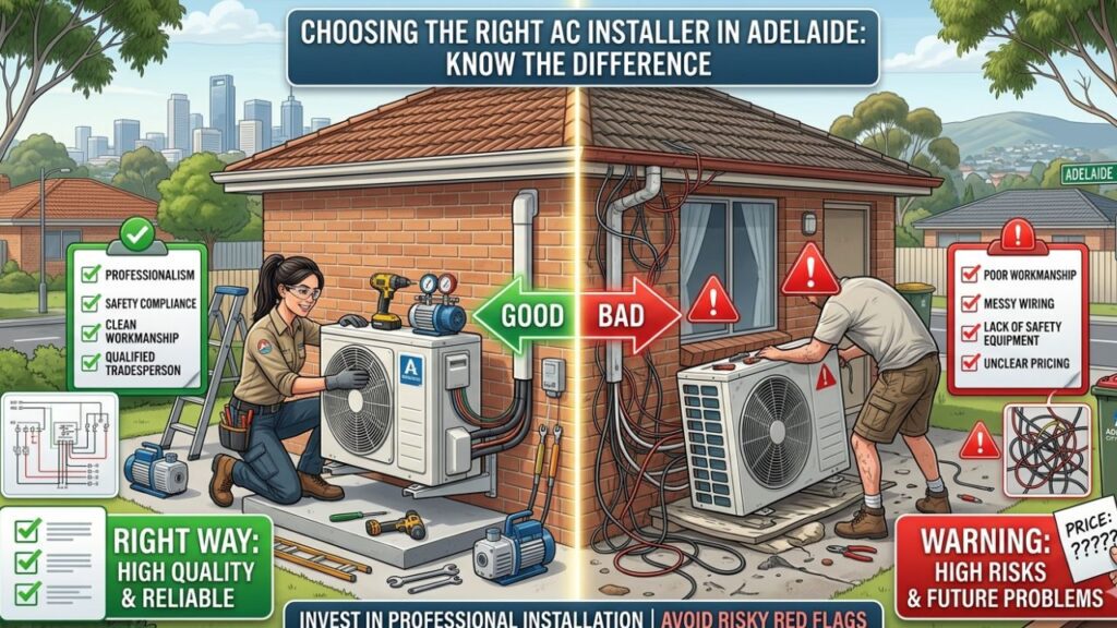 AC Installer Red Flags Adelaide