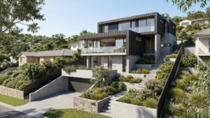 Custom Homes Narrow Sloped Blocks Adelaide