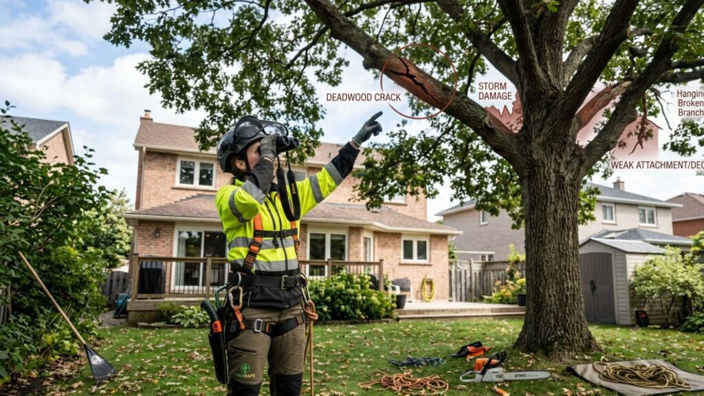 Dangerous Tree Branches Signs