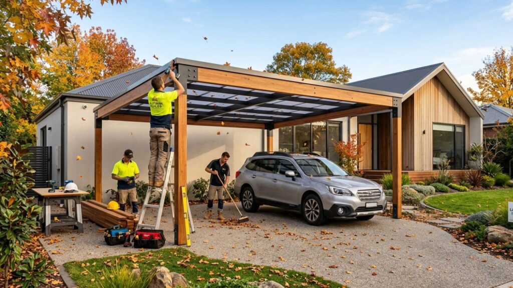 Install Carport Autumn Benefits