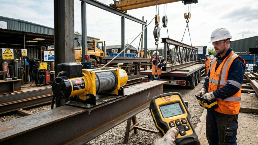 Remote Controlled Winches Efficiency