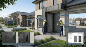 Security Doors New Property Developments