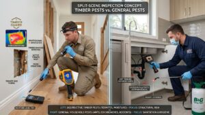 Timber Pest vs General Pest Inspection