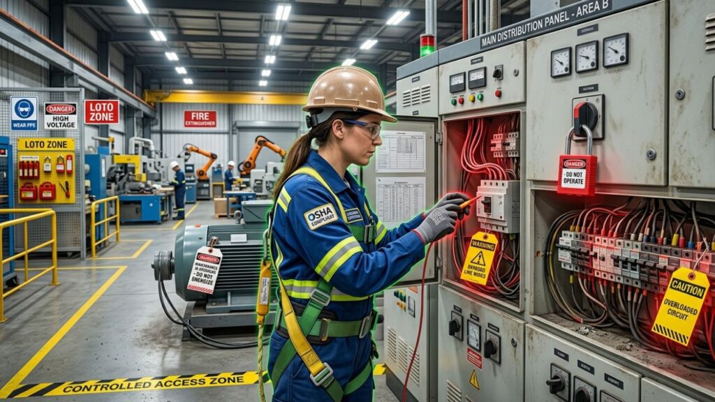Workplace Electrical Hazards Tagging Safety