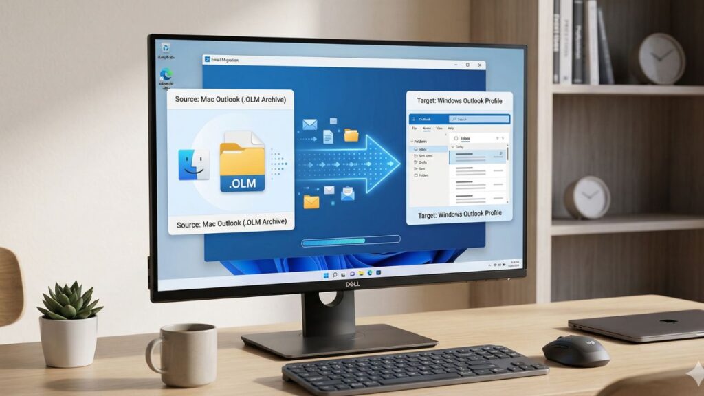 OLM File to Windows Outlook