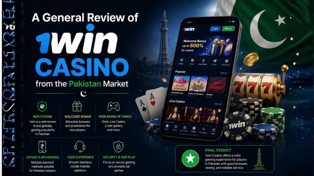 A General Review of 1win Casino from the Pakistan Market