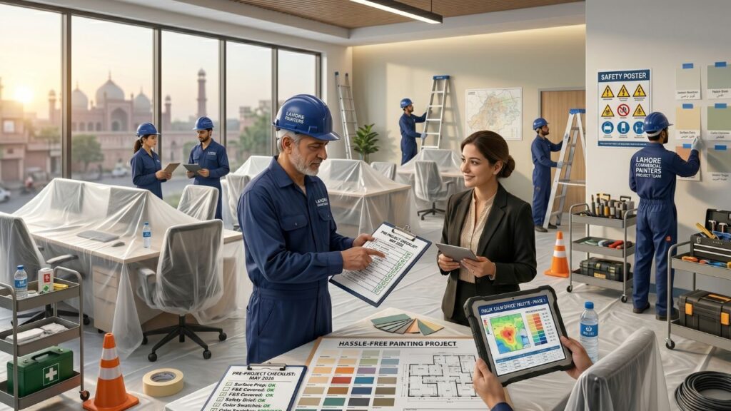 commercial painting preparation tips