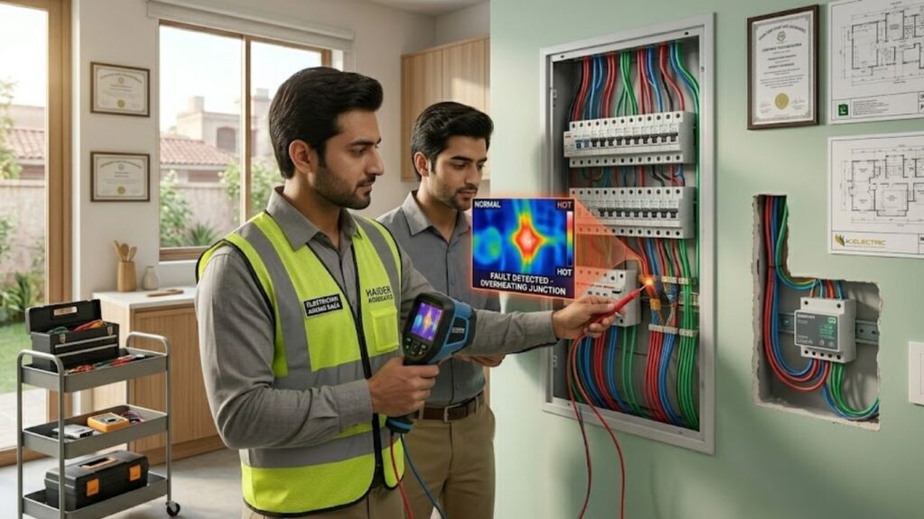 hidden electrical faults detection