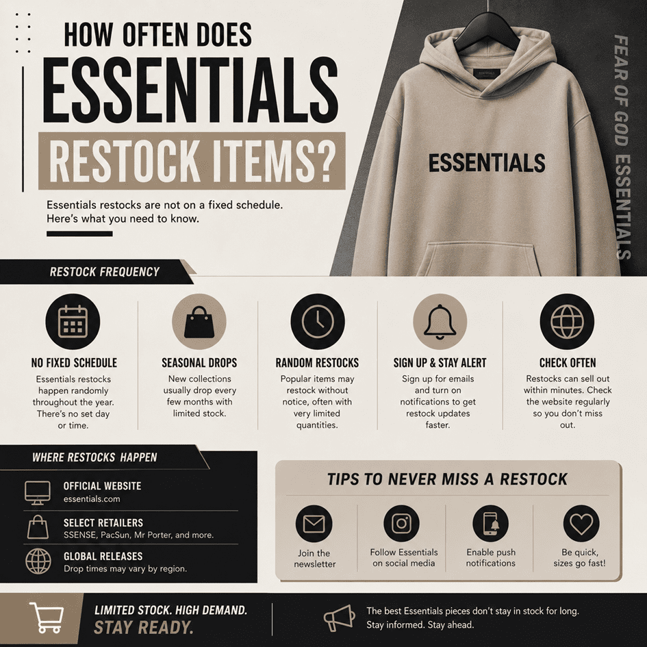 How Often Does Essentials Restock Items?
