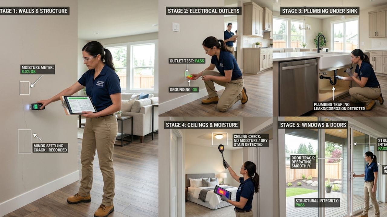 A Step-by-Step Guide to What Happens During a Property Inspection