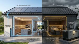 solar energy vs backup power systems