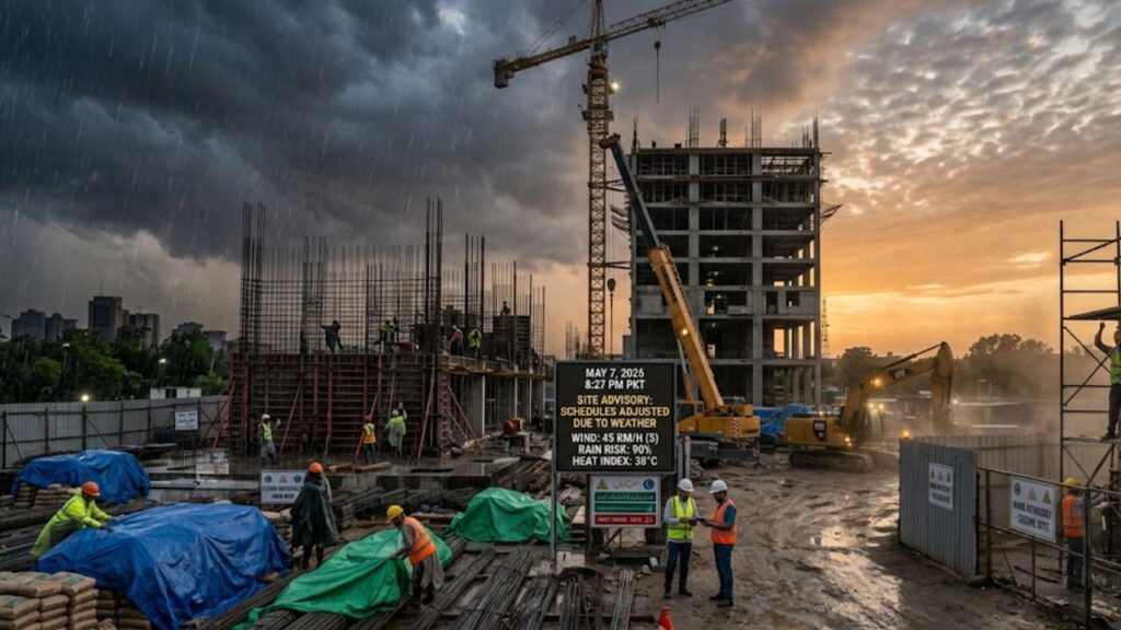 weather impact on construction timelines