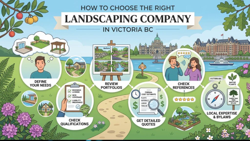 How to Choose the Right Landscaping Company in Victoria BC