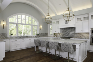 Marble Enhances Kitchen Aesthetics