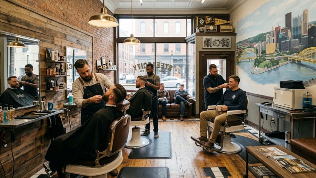 barbershop experience Pittsburgh