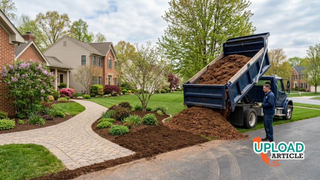 Brown Mulch Delivery in York PA