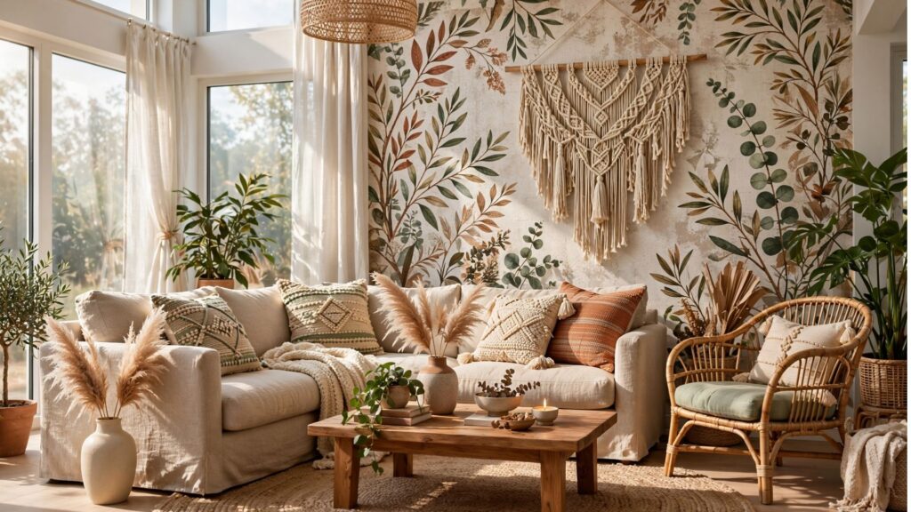 Boho Wallpaper Ideas