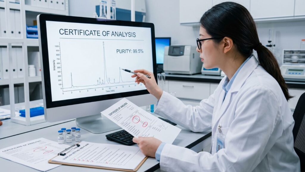 How Researchers Vet a Peptide Supplier