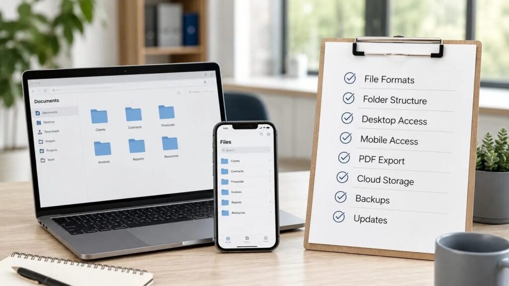 Workflow Across Desktop and Mobile