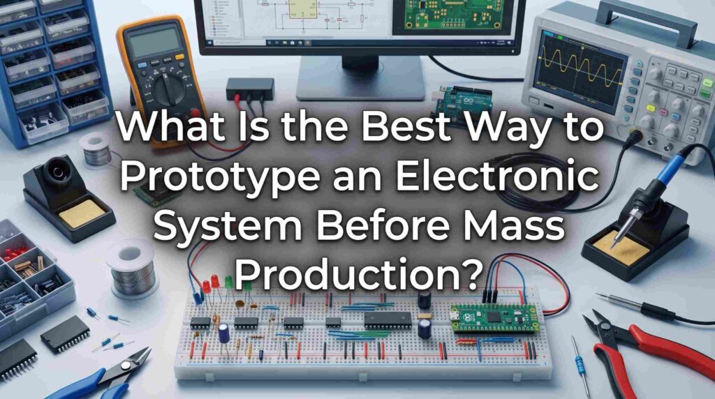What Is the Best Way to Prototype an Electronic System Before Mass Production?