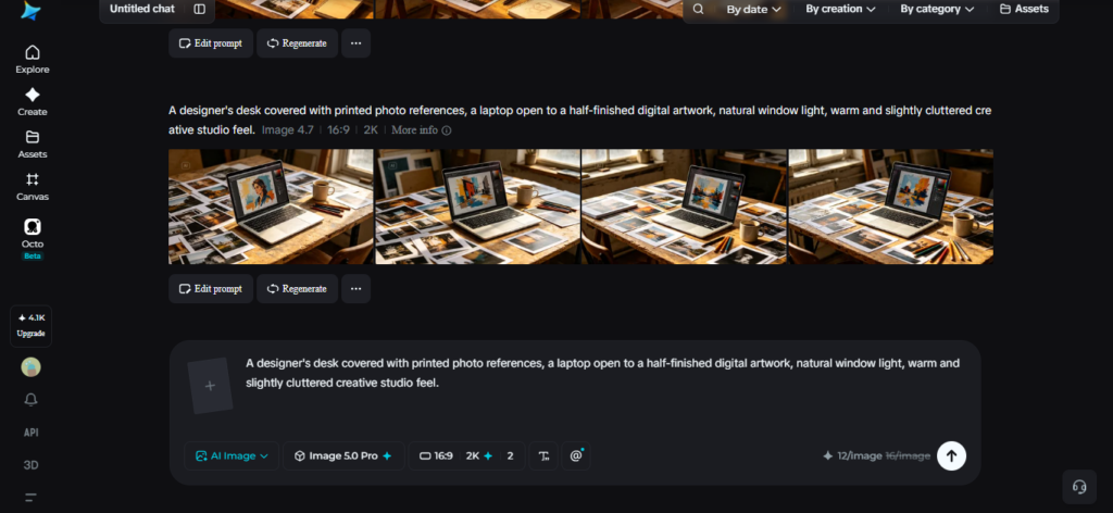 Reference Images to Creative Concepts