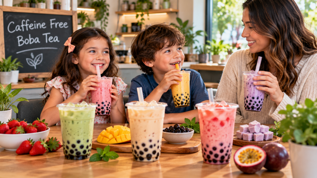 Caffeine Free Boba Tea