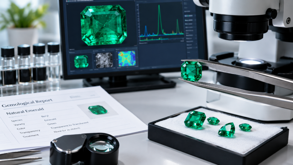 Emerald Gem Testing Laboratory