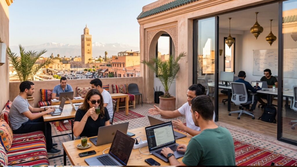 How Morocco's Tech Hubs Are Drawing Digital Nomads