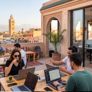 How Morocco’s Tech Hubs Are Drawing Digital Nomads