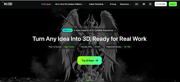 From Plants to 3D Ideas