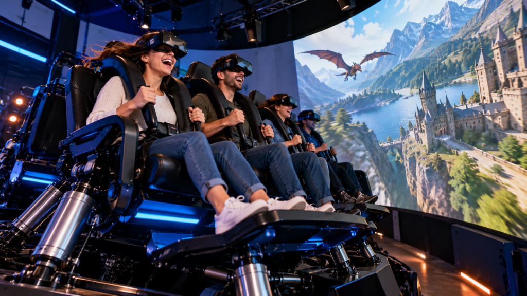 6DOF in Motion Rides