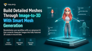 Build Detailed Meshes Through Image-to-3D Model With Smart Mesh Generation